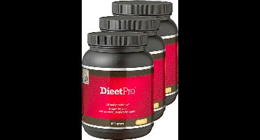 Dieet Pro | Vanille | 3 stuks | 3 x 500 g