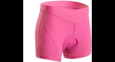 *** Fietsbroek - Zeembroekje - Fiets ondergoed - Met zeem - M - Unisex - Onderbroek voor fietsen - Fietsshort - Bilpijn bij fietsen - Roze - van Heble® ***