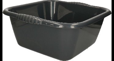 Afwasbak teil - 20 liter - antraciet - kunststof - 46 x 42,5 x 16 cm