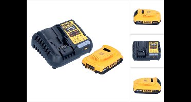 DeWalt DCB 1104 D1 accustarterset 18 V / 18 V 1x accu 2.0 Ah + DCB 1104 lader