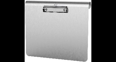 MAUL Klembord MAULmedic A4 liggend formaat edelstaal metaal zilver