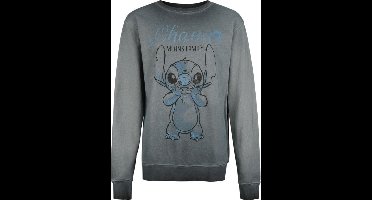 Lilo & Stitch Ohana Dames Sweatshirts - blauw - S