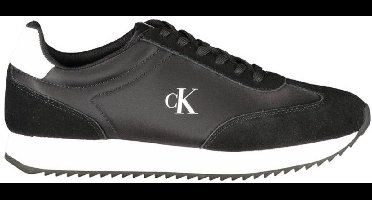 Leather Sneaker with Contrasting Details and Removable Insole Wo -