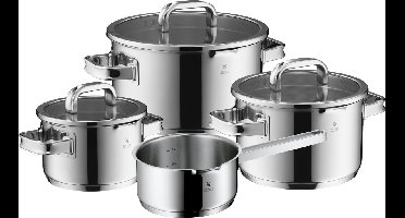 WMF Function 4 Advanced - Pannenset - 4-delig - Inductie - Met Deksel - RVS - Geschikt voor alle warmtebronnen