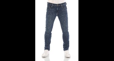 Mustang Heren Jeans Broeken Vegas slim Fit Blauw Volwassenen