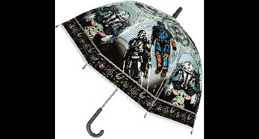 Undercover Star Wars paraplu voor kinderen - kleurrijke kinderparaplu.