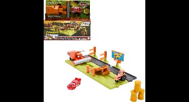 Auto's Frank Escape & Stunt Race Speelgoedbaan Mattel