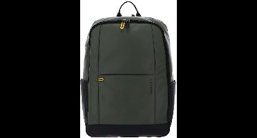 MANDARINA DUCK laptop rugzak rugzak met laptopvak Eco Coated Backpack Pine Green kaki
