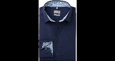 Olymp business overhemd donkerblauw