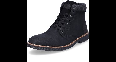 Rieker heren veterboot zwart