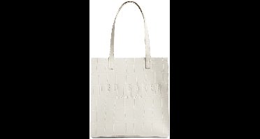 Ted Baker handtas Reptcon Croc Effect Icon Bag Ivory crème