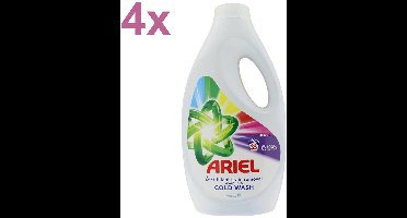 Ariel Vloeibaar Wasmiddel Color - 4 x 1.225 l (140 Wasbeurten)