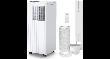 Draagbare Airco – Mobiele Airconditioner – Airco Met Wieltjes – 3-in-1 Airco – 7000 BTU Koeling – Ontvochtiging 42 Liter