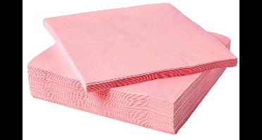 Daily Style – Servetten – Roze – 100 stuks – Feest & Tafeldecoratie