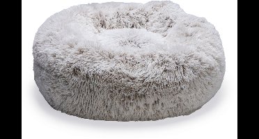 Beeztees Siba - Orthopedische Hondenmand - Pluche - Beige - 60x60x25 cm