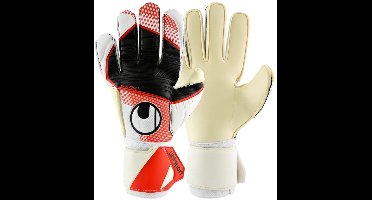 Uhlsport Keepershandschoenen - Absolutgrip - White/Red/Black