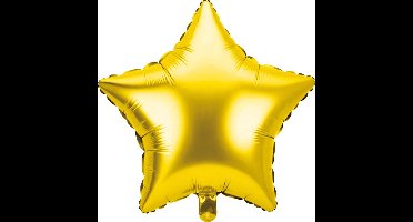 Folieballon Ster - Goud - 45cm - Pdparty