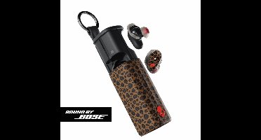 Skullcandy Method 360 ANC - Draadloze Oordopjes - Sound by Bose - Oortjes Draadloos - Geschikt voor Apple & Android - Active Noise Cancelling Oordopjes - Luipaard