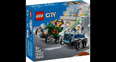 LEGO City Raceautopakket: vliegtuig vs. ziekenhuisbed - 60459