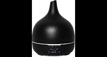 Geurwolkje® – Close 2 Nature 3.0 - Aroma Diffuser - Keramiek -MidNight Black - 400 ML