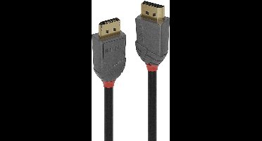 LINDY 36481 DisplayPort-kabel DisplayPort Aansluitkabel DisplayPort-stekker, DisplayPort-stekker 1.00 m Zwart 8K UHD