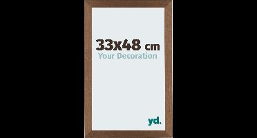 Your Decoration - Fotolijst 33x48 cm - MDF - Koper Decor - Mura