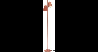 it's about RoMi Vloerlamp Salamanca - Terra - 28x28x145cm - 2L - Modern - Staande lampen voor Woonkamer - Slaapkamer