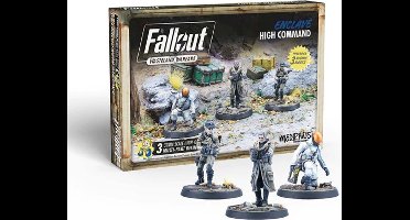 Fallout: Wasteland Warfare - Enclave: High Command - Uitbreiding - Modiphius Entertainment - Ongeschilderd