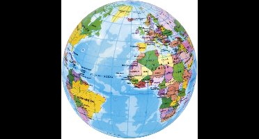 Moses Anti Stressbal Wereldbol - Zacht materiaal voor stressverlichting