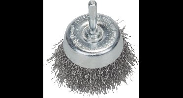 6MM KOMSTLBORSTEL 60 GEGOLFD 0.3 INOX