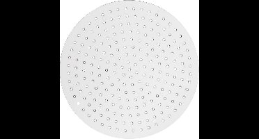 Grondplaat Voor Strijkkralen - Ronde Onderplaat - Helder Kralenbord - DIY Kralen Ondersteuning - Diameter 8,5cm - Set van 10 Stuks