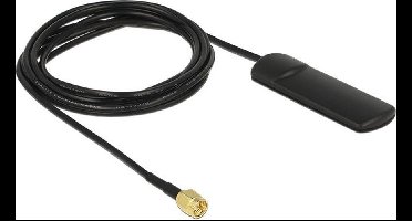 Delock GSM UMTS LTE WLAN 2,4 GHz Antenne SMA Stecker 2 dBi o