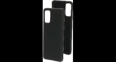 Mobiparts hoesje geschikt voor de Samsung Galaxy S20 - Siliconen - Zwart