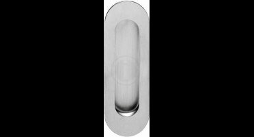 Ivana Schuifdeurkom Ovaal Aluminium Opschroevend 150x40mm