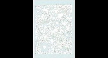 Patroonkarton, vel 10,5x15 cm, 200 gr, lichtblauw, 10 stuk/ 1 doos
