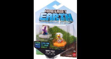 Minecraft Boost Mini Fig 2-Pack 1 Steve + Chicken