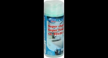 Lifetime Clean Zeemdoek 30 X 30 Cm Pva Groen, geel, roze, blauw.