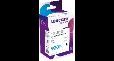 weCare Cartridge compatible met HP 920 XL Zwart