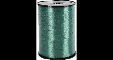 Creotime Cadeaulint Glanzend 250 M X 10 Mm Donkergroen