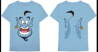 Disney Aladdin - Genie Heren T-shirt - M - Blauw