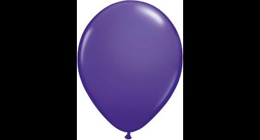 Qualatex Ballonnen Purple Violet 45 cm 50 stuks