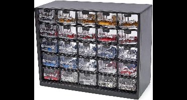 HBM 1012 Delig Kabelschoen Assortiment in 25 Laden Ladenkast