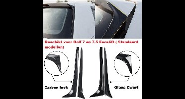 Achterraam Spoiler Wings Hoogglans Zwart Geschikt Voor Golf 7 En 7.5 Achterruit Spoiler R Line Tsi Tdi Gti Gtd R20