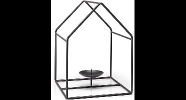 Balvi metalen kaarsenstandaard huis