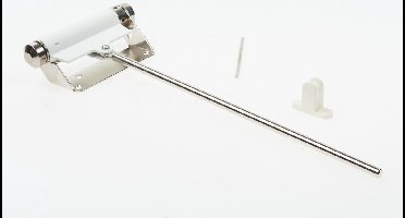 Deurveer - Wit - Staal - Dulimex - Dulimex DX deurveer/staal wit