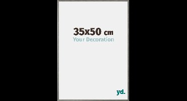 Your Decoration - Fotolijst 35x50 cm - Aluminium - Mercury Structuur - New York