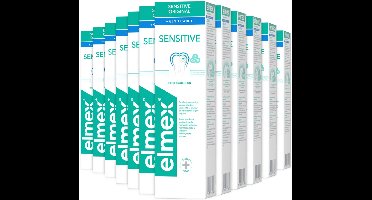 Elmex Tandpasta Sensitive Gentle White - 12 x 75 ml - Voordeelverpakking