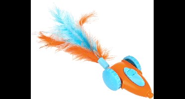 Fofos interactieve race wagen met veren 19x5x3 cm