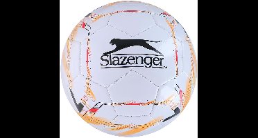 Slazenger, Voetbal Maat 5 voor Training en Wedstrijd van Duurzaam Polyurethaan, Oranje