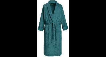 De Witte Lietaer Badjas Etrusk Lake Green - XL - Unisex - Katoen - Groen